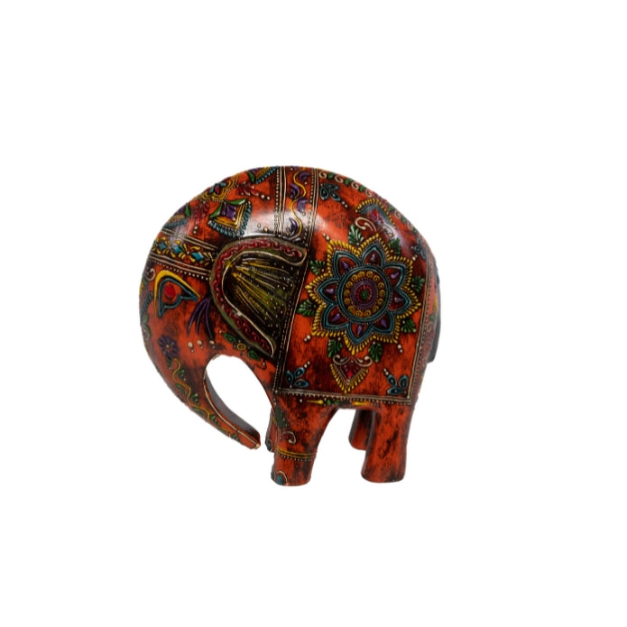 ELEFANTE PINTADO NARANJA